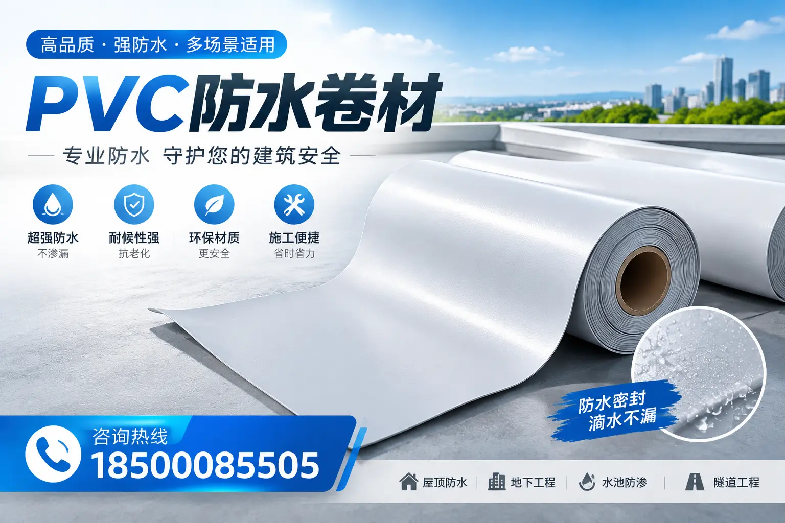 PVC防水卷材的市场竞争分析，德州品牌选择参考